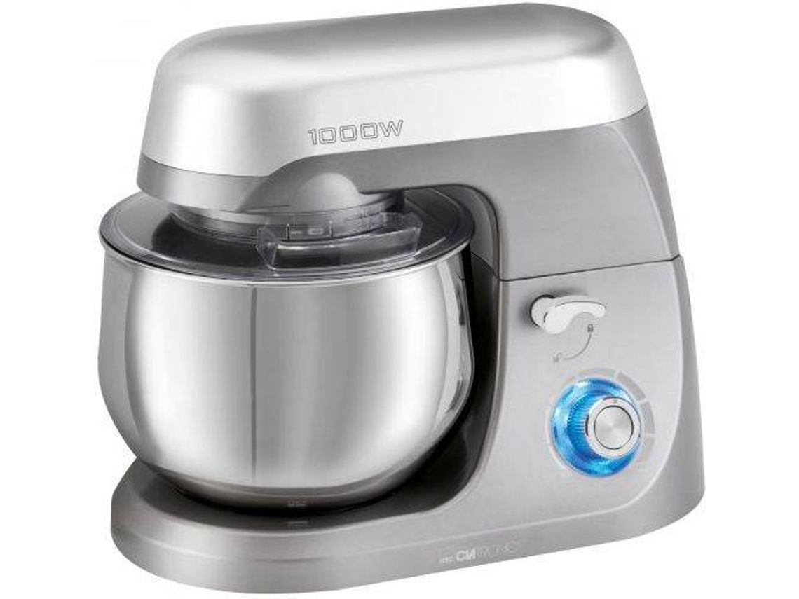 Batedeira com Taça CLATRONIC KM 3709 (1000 W - Taça 5 L - Cinzento)