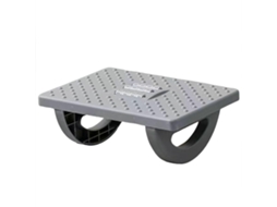 Apoio Para Os Pés Ergonômico Sob A Mesa, Almofada De Banquinho Tocando, Pés, Com Massagem R Olo Aliviar Perna D
