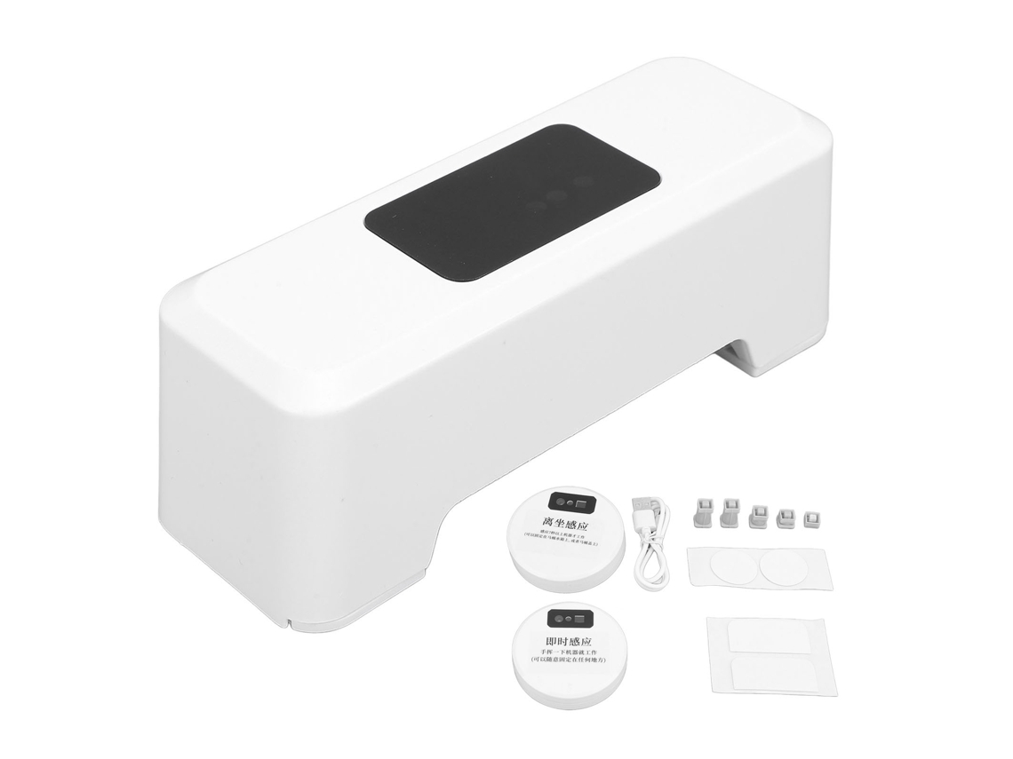 Kit de Descarga Automática para Vaso Sanitário com Sensor Infravermelho Sem Toque 0.25s Resposta Usb Recarregável