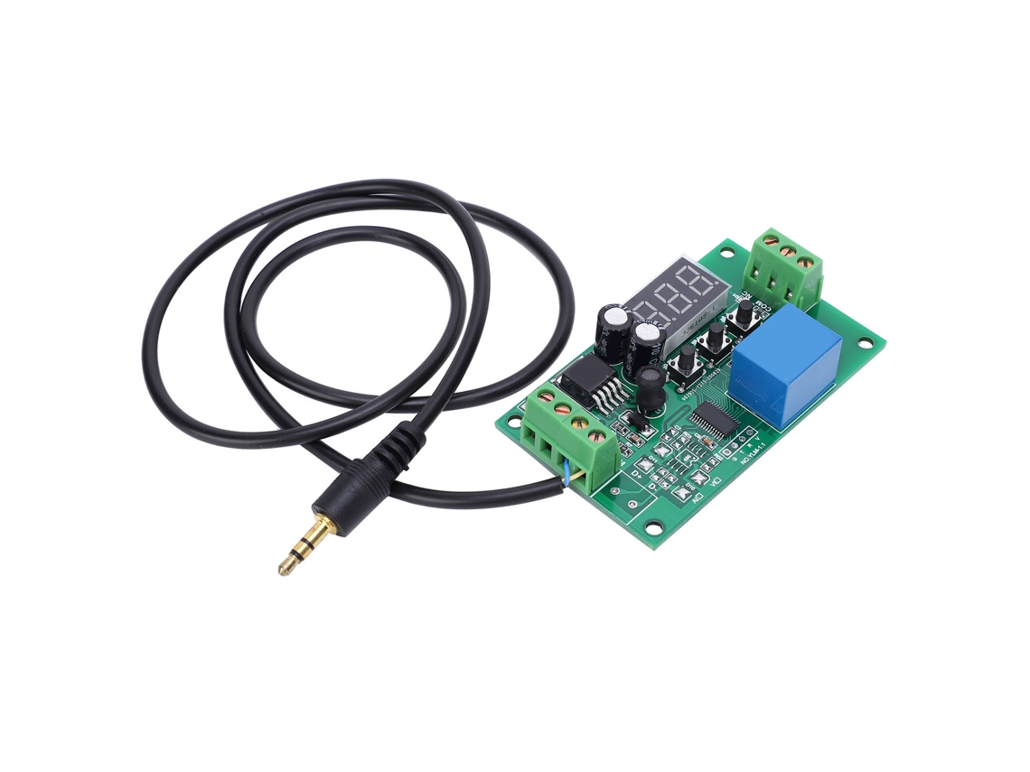 Placa De Controle De Relé Com Atraso Para Android Pc Led Dc 12v