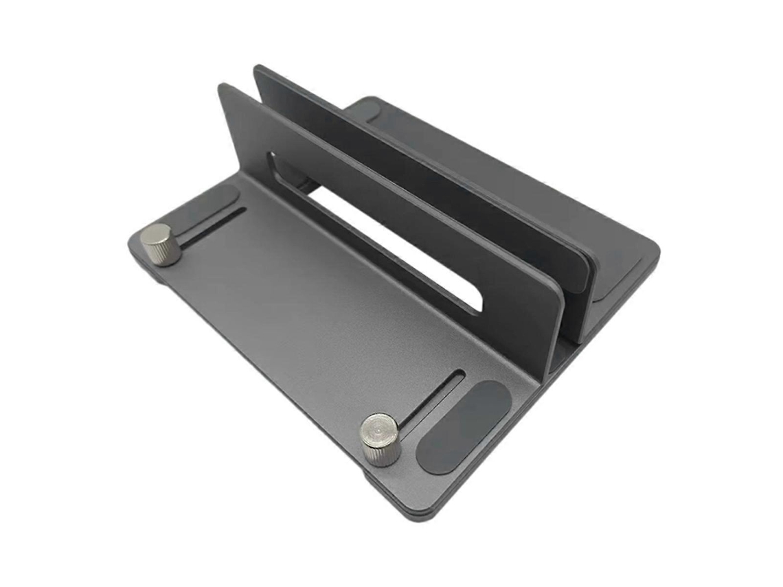 Suporte De Mesa Vertical Ajustável Com Clipe Fácil Para Laptop Para Profissionais E Outros Cinza Brilvibera