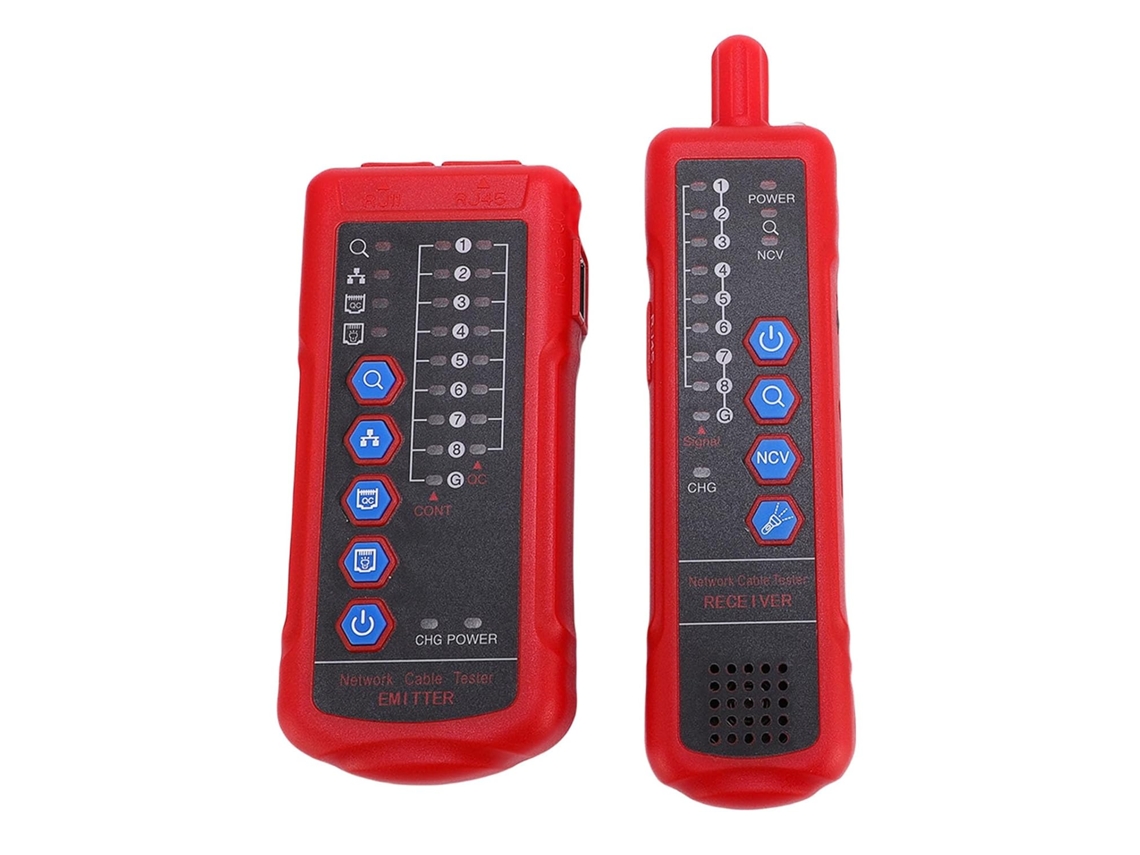 O Kit De Teste De Cabos De Rede Testa Com Eficácia Linhas Cat5 E