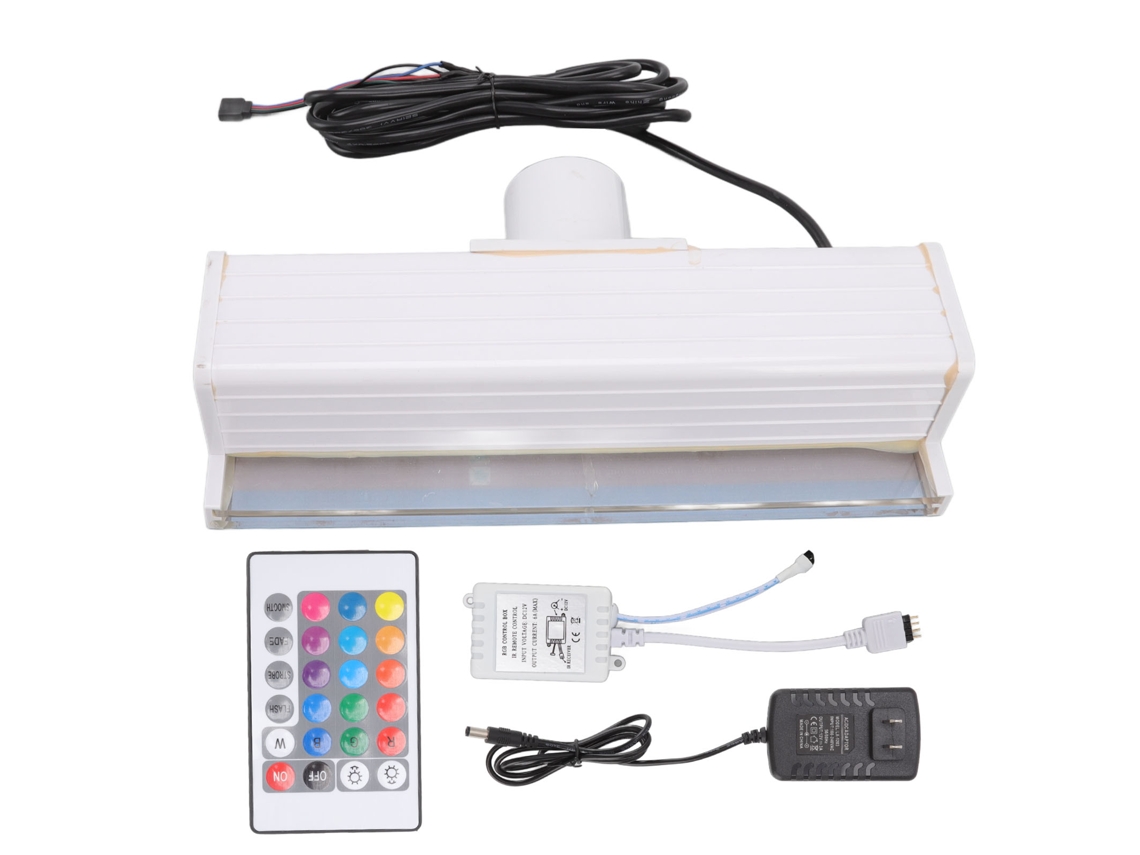 Fonte De Água Em Cascata Laxiscreed Com Luz Led Multicolorida E Compatibilidade 100-240v
