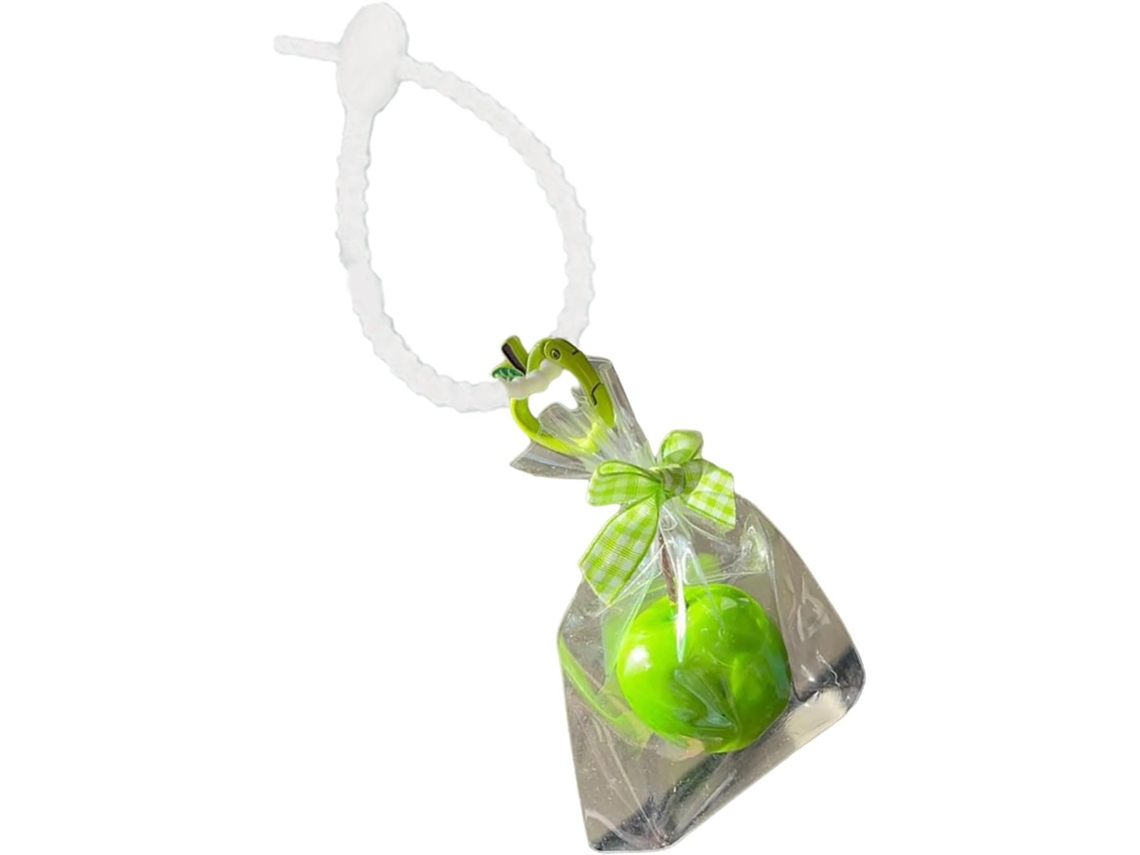 Chaveiro Com Pingente Em Formato De Fruta E Design Exclusivo