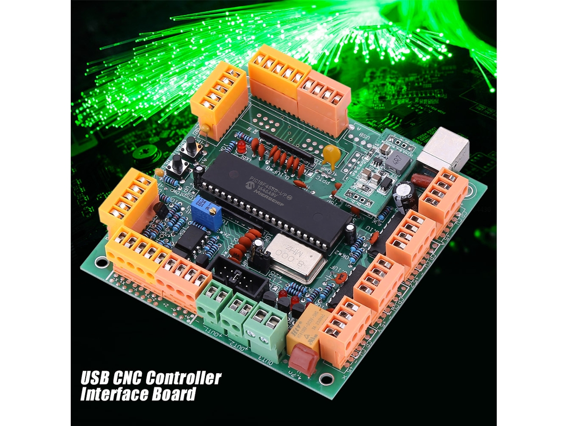 Placa Controladora Cnc Usb para Gravador com Motor Passo a Passo