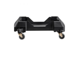Conjunto De Carrinho, Base Móvel E Plataforma Com Rodas Para Contentores De Lixo Tekmaquinas