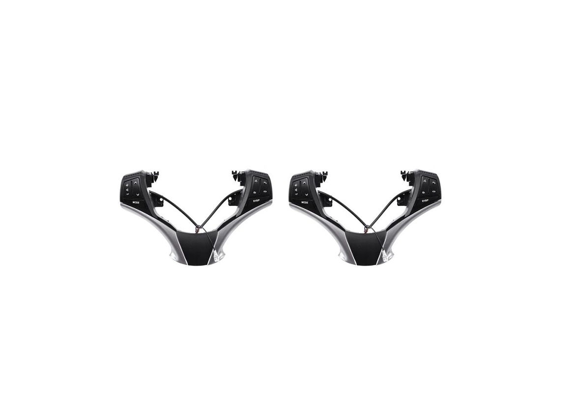 2x Comandos Áudio 84250 0d120 84250 0d120 e0 para Volante Multifunções Compatível com Yaris 2013 2016 (10 Botões)