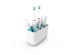 Suporte Para Escova De Dentes Elétrica - Azul - Organizador Multifuncional Para Banheiro SUNNY SPACES