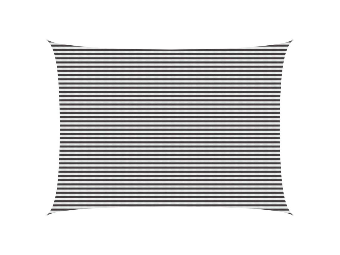 Conjunto 1 Vela De Sombra Vidaxl Antracite Polietileno De Alta Densidade (5 X 8 M)