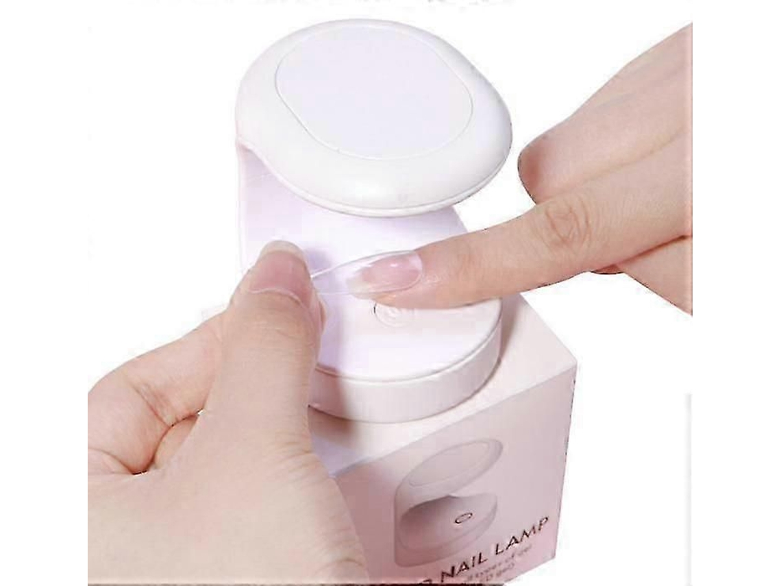 Mini lâmpada UV para unhas, lâmpada pequena de gel LED GOKOCO