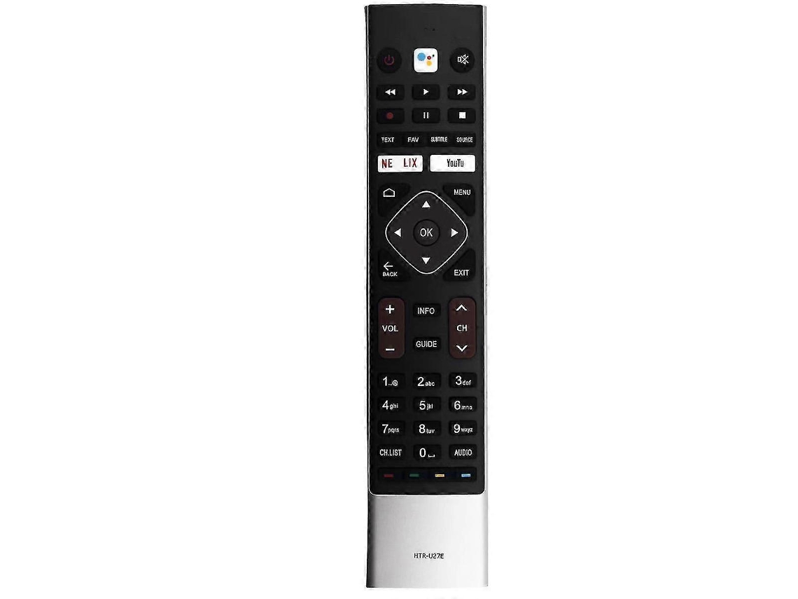 Substituição de controle remoto por voz para TV Le32k6600sg Le65k6600ug Le50u6900ug Le55u6900ug Le65u6900ug Le50kvayotoy