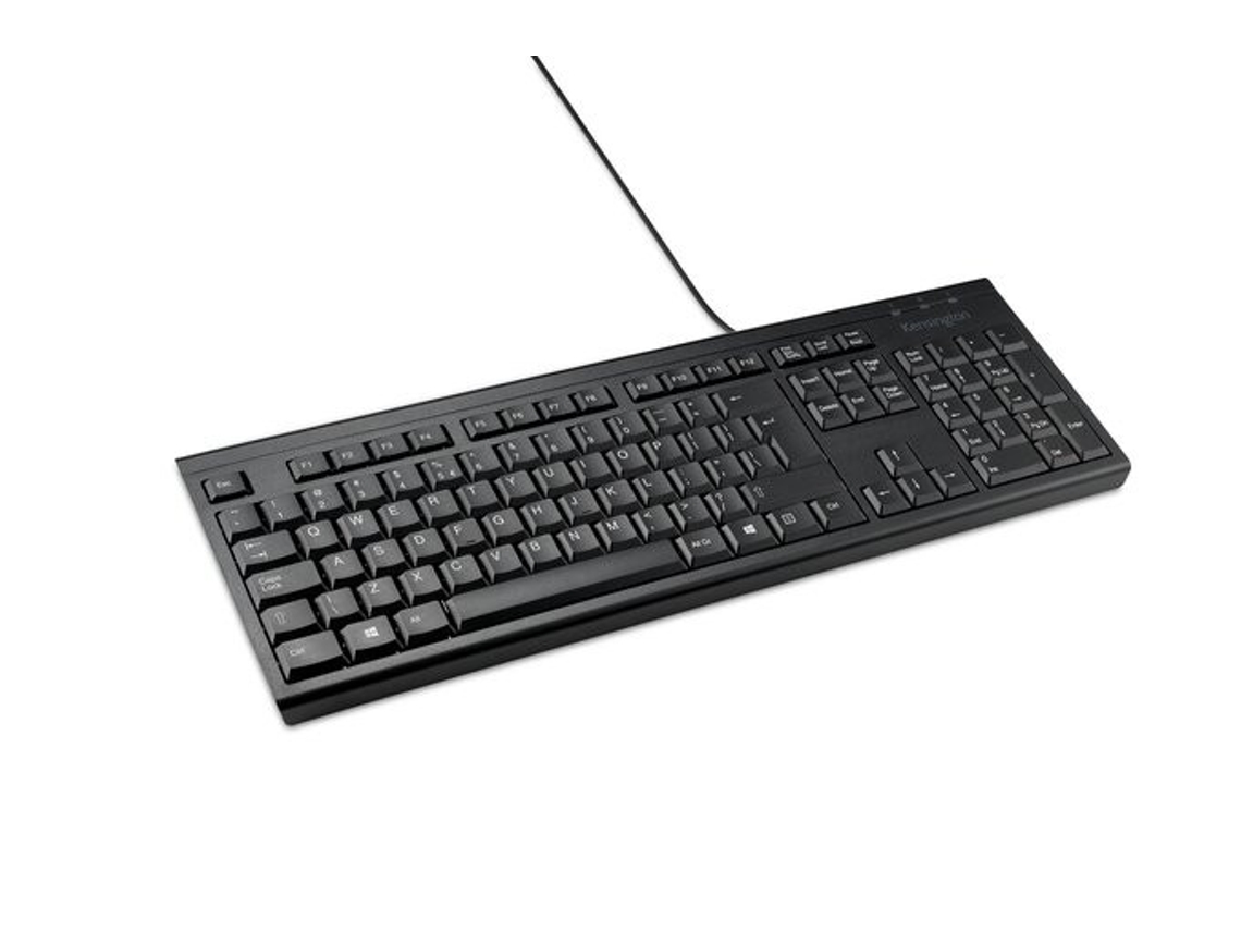Kb100 Eq Home/Office Teclado USB Qwerty Italiano Preto Kensington