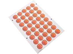 Adesivos Temporários de Basquete Adesivos Decorativos Diy para Mulheres SFUSHOS