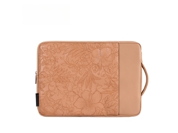 Bolsa Para Portátil Czhhmart Em Material Pu, Compatível Com Notebooks De 13 Polegadas Cáqui