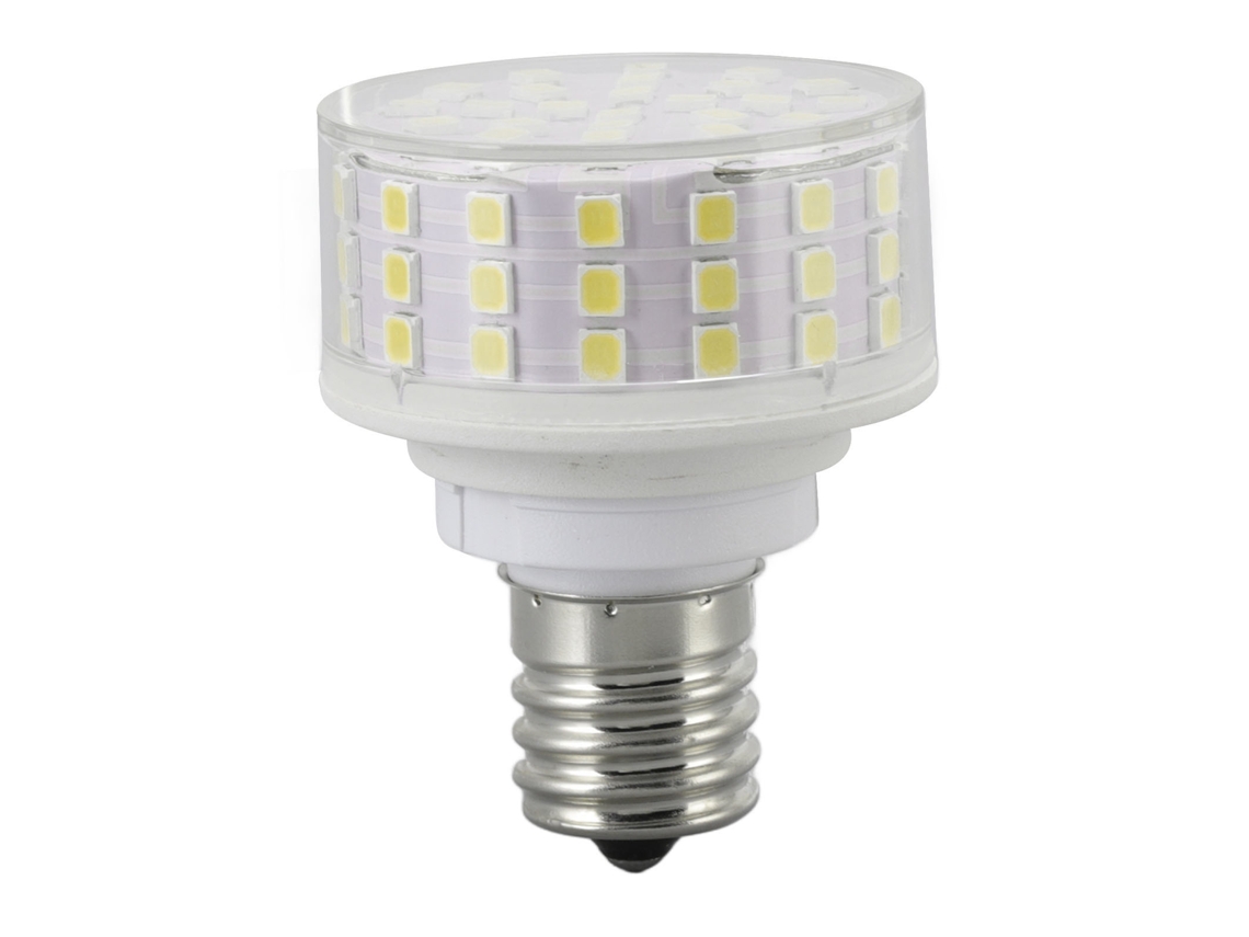 Lâmpada LED E17 10W, 1000lm, sem cintilação, econômica, luz branca | S/MARCA