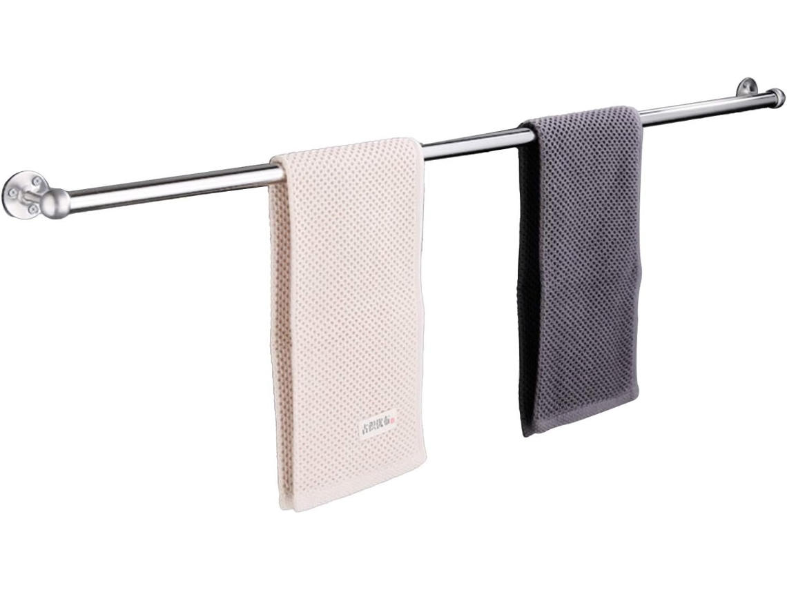 Suporte De Parede Para Toalha Individual Banheiro, Em Aço Inoxidável, Com Haste Longa De Vários Tamanhos 30cm A 150cm