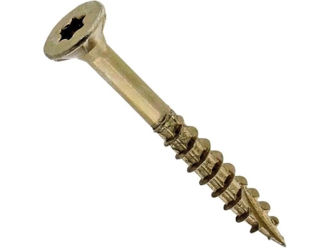 Parafuso Foguete Rocket 4 X 50 Mm Cabeça Escareada Pacote De 140 Anti Rachadura