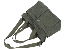 Bolsa Tote Grande Canelada Feminina, Alça De Ombro Ajustável, Estilo Retrô, Espaçosa, Verde.