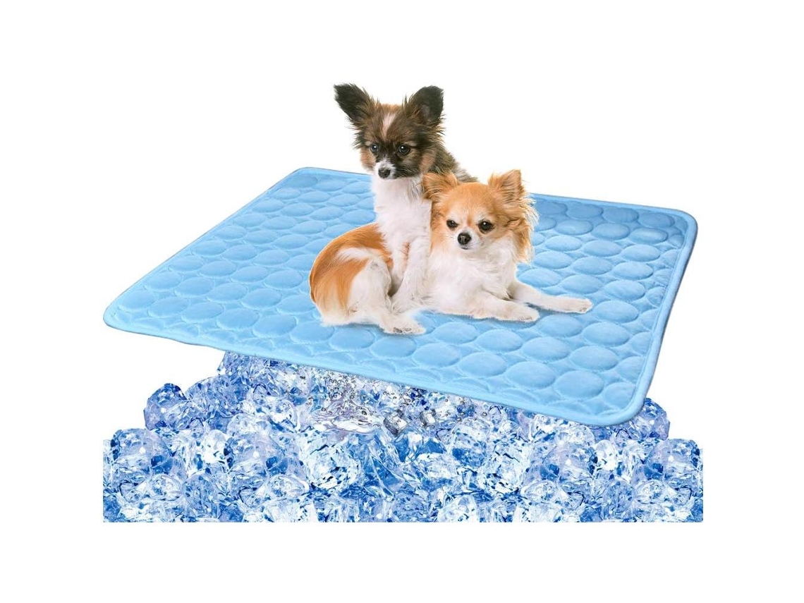 Manta Refrescante, em Seda Gelada, para Cães e Gatos, Tamanho G AQUAFORGE