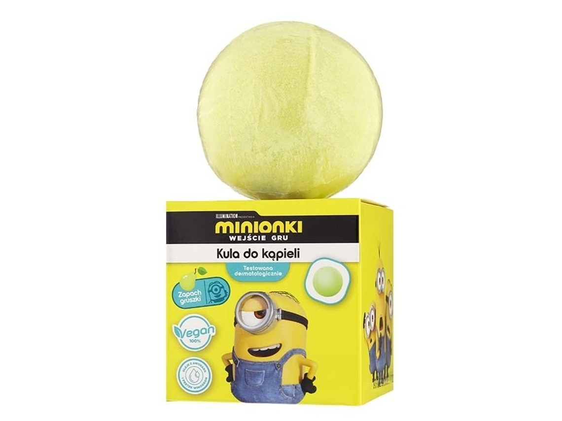 Luxurious Radiant Glow Bath Bomb With Pear Essence 165g Of Effervescent Relaxation Minionki