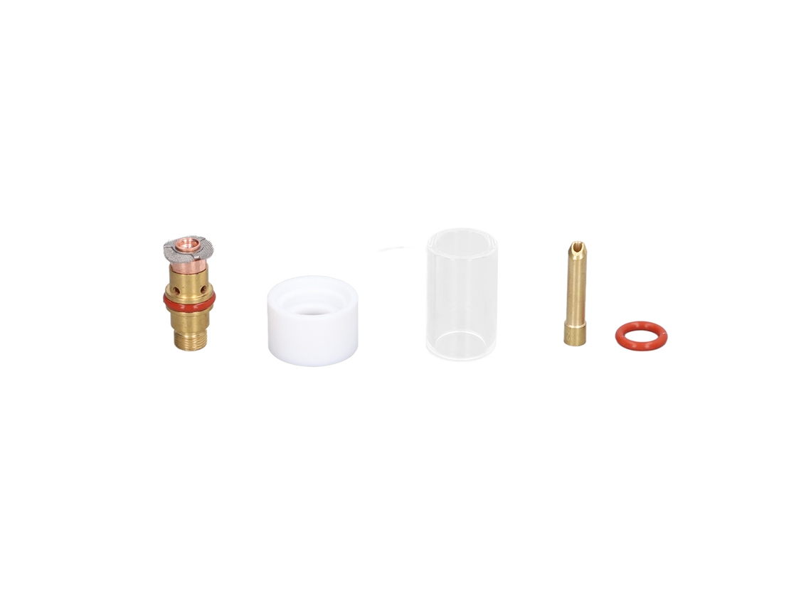 Kit Peças Chama Tig com Vidro Pyrex | S/MARCA