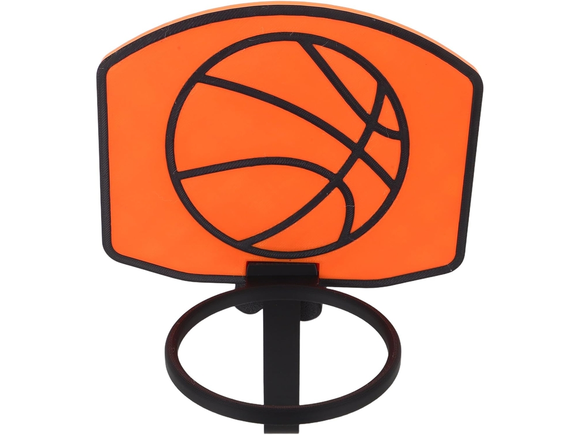 Decorativa Laranja Em Formato De Cesta De Basquete Para Quarto Gokoco