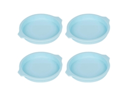 Conjunto De 4 Formas Funcionais De Silicone Para Bolos, Assando Cheesecakes E Bolos Coloridos Com Segurança No Forno