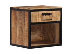 Bedside Cabinet, Bedside Cabinets Vidaxl Marrom Madeira