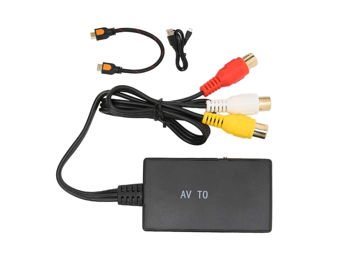 Conversor AV para HDMI 1080p com Cabo de Interface CHABERLU