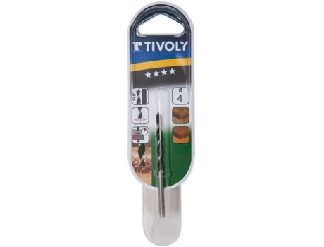 Broca Para Madeira Tivoly Slr 3 Pontas 6 X 93 Mm Precisão De Perfuração Aço Durável