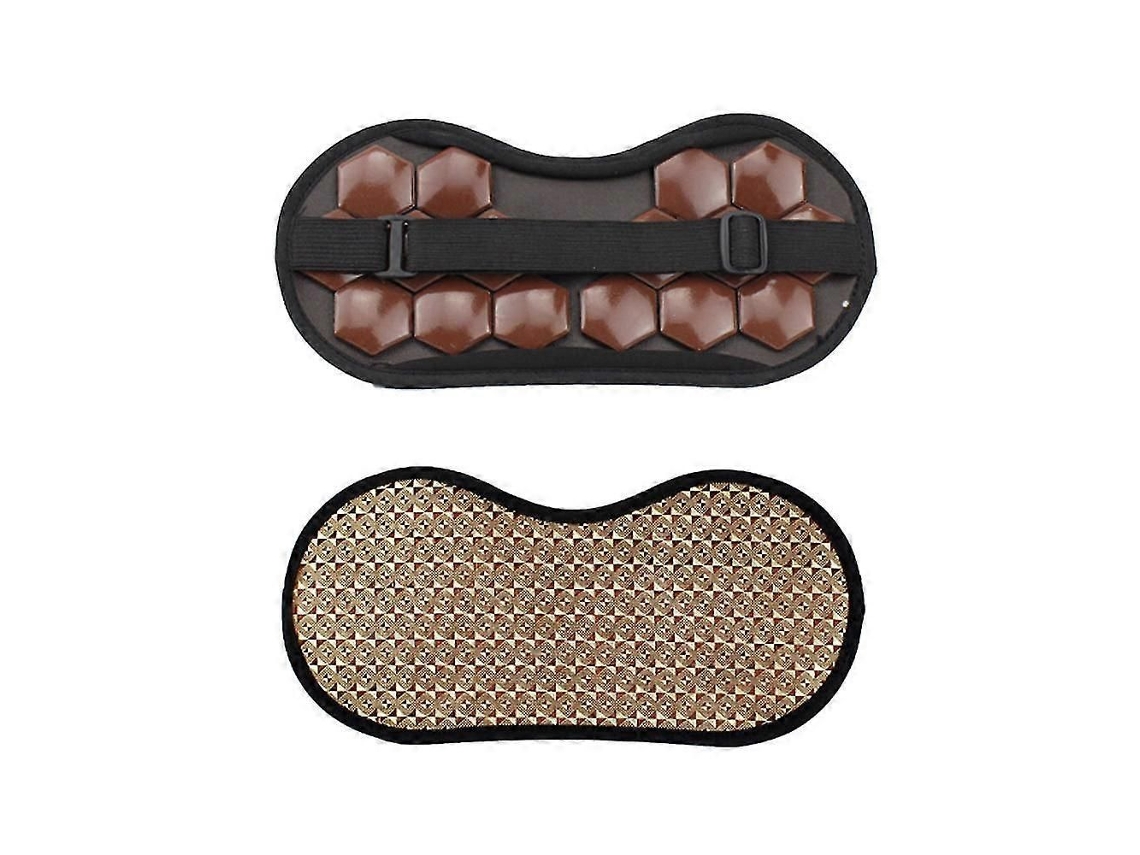 Máscara de Dormir de Germânio/jade para Homens e Mulheres com Faixa Elástica Ajustável. TAISHENGDA