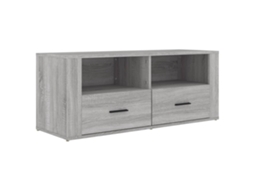 Tv Cabinet, Tv Cabinets Vidaxl Cinzeto Madeira Processada (n/a)