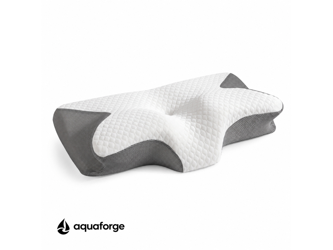 Almofada Cervical Ergonómica Espuma Viscoelástica Respirável