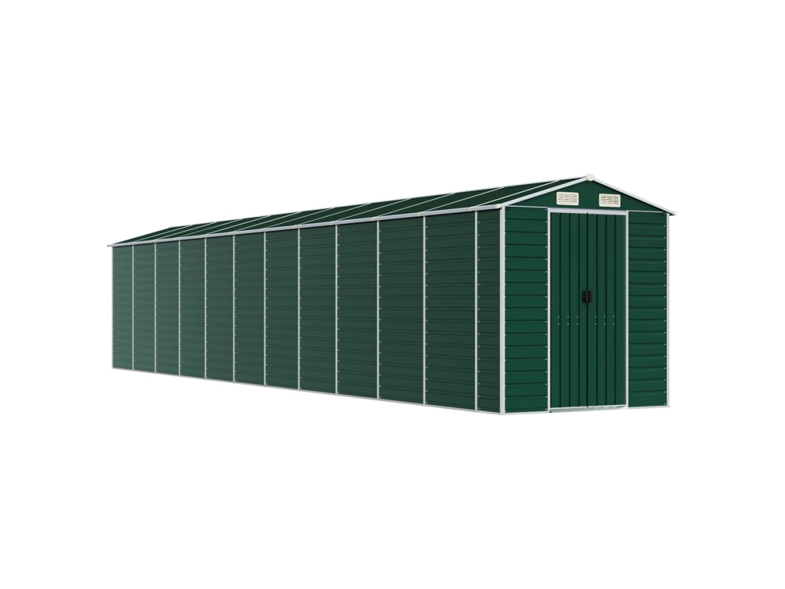 Garden Shed, Garden Sheds Vidaxl Verde Aço (191 X 980 X 198 Cm)