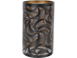 Ferro Oco Esculpido em Preto, Fácil de Instalar e Remover, Design Elegante para Luminária de Quarto Ou SFUSHOS