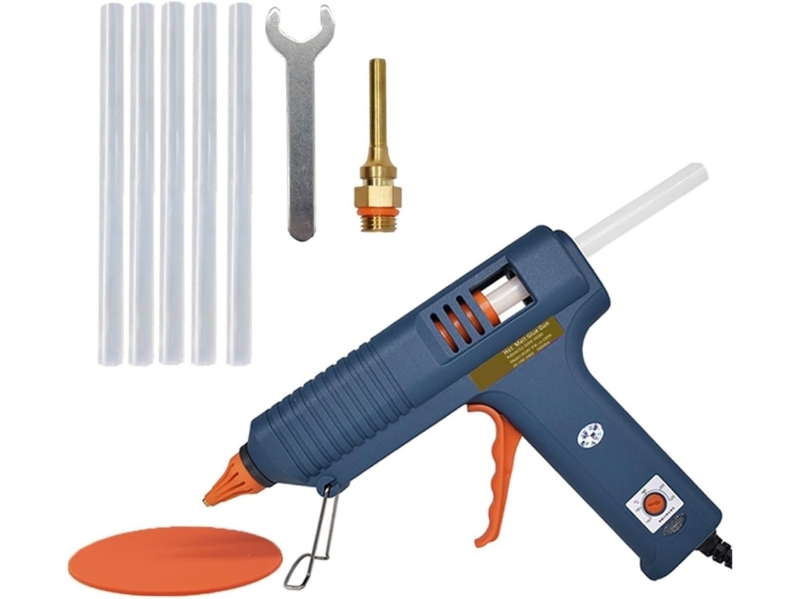 Pistolet À Colle Termofusível 150w Bus de Temperature Réglable 11mm Bâtons Fusion Industriel SFUSHOS