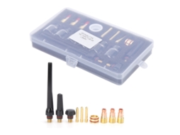 Kit De Acessórios Para Tocha De Soldar Laxiscreed Com Consumíveis De Vidro E Latão