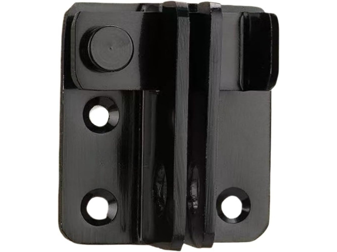 Porta deslizante com suporte basculante Preta para portões de porta