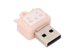 HURRISE Cartoon Usb Flash Drive Cartoon Usb Flash Drive Usb2.0 Interface Plug And Play Cartão de Memória 32Gb Pink Sheep