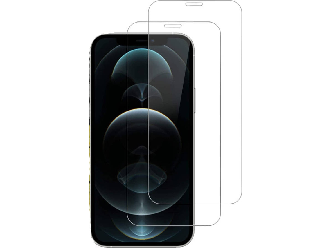 2x Película Vidro Temperado iPhone 13 Pro MAX Case-friendly