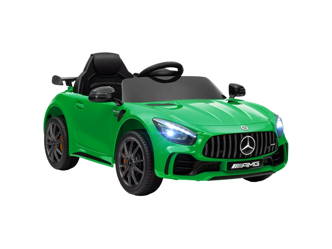 Carro Elétrico para Crianças Plástico e Metal cor Verde 108x67x46 cm AIYAPLAY