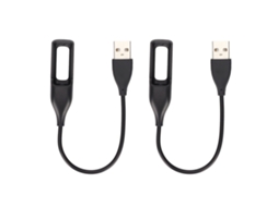 Aetheria 2pcs Cabo de Carregamento Usb para Fitbit Flex Smartwatch Pulseira Atividade Sem Fio