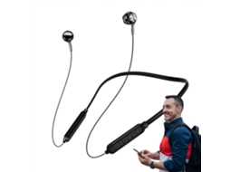 Fones De Ouvido Sem Fio, Protetor Pescoço Esportivo, Sistema Áudio