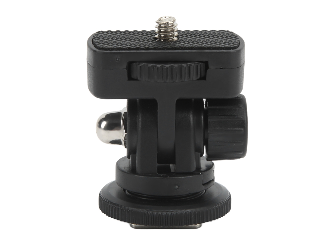 Cabeça de bola para monitor ajustável em 180 graus, mini monitor com sapata fria e interface de parafuso de 1/4" LAXISCREED