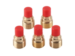 5 Unidades De Corpo De Portabocallos Lente De Gás 45v44 2.4mm 3/32" Para Soplete Tig Wp-9/20/25