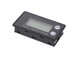 Voltímetro De Bateria Lcd Com Indicador, Para Bateria De Íon-lítio, Com Proteção Contra Oscilação Reversa.