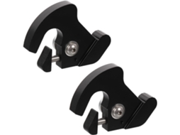 Guidão Clipes Na Preta Liga de Alumínio, Com Quick Release Fivela.