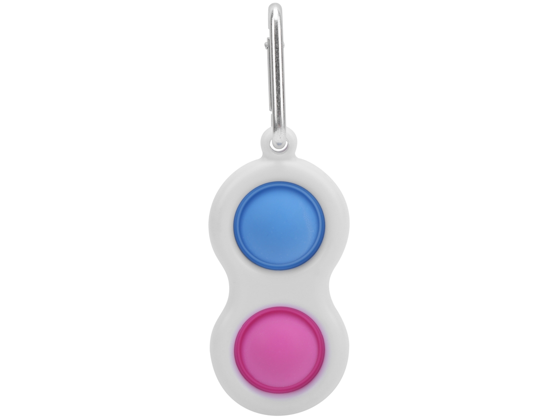 Business brinquedo de Chaveiro de Bolha Push Sensorial, Portátil, Roxo e Azul | S/MARCA