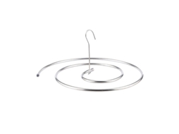 Penduradores de Cobertor em Espiral, Aço Inoxidável, 2 Pcs ZYBLSSBB