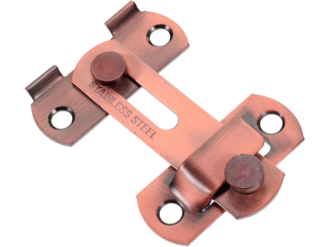Conjunto De 2 Trincos Aço Inoxidável Porta Celeiro, 180 Graus